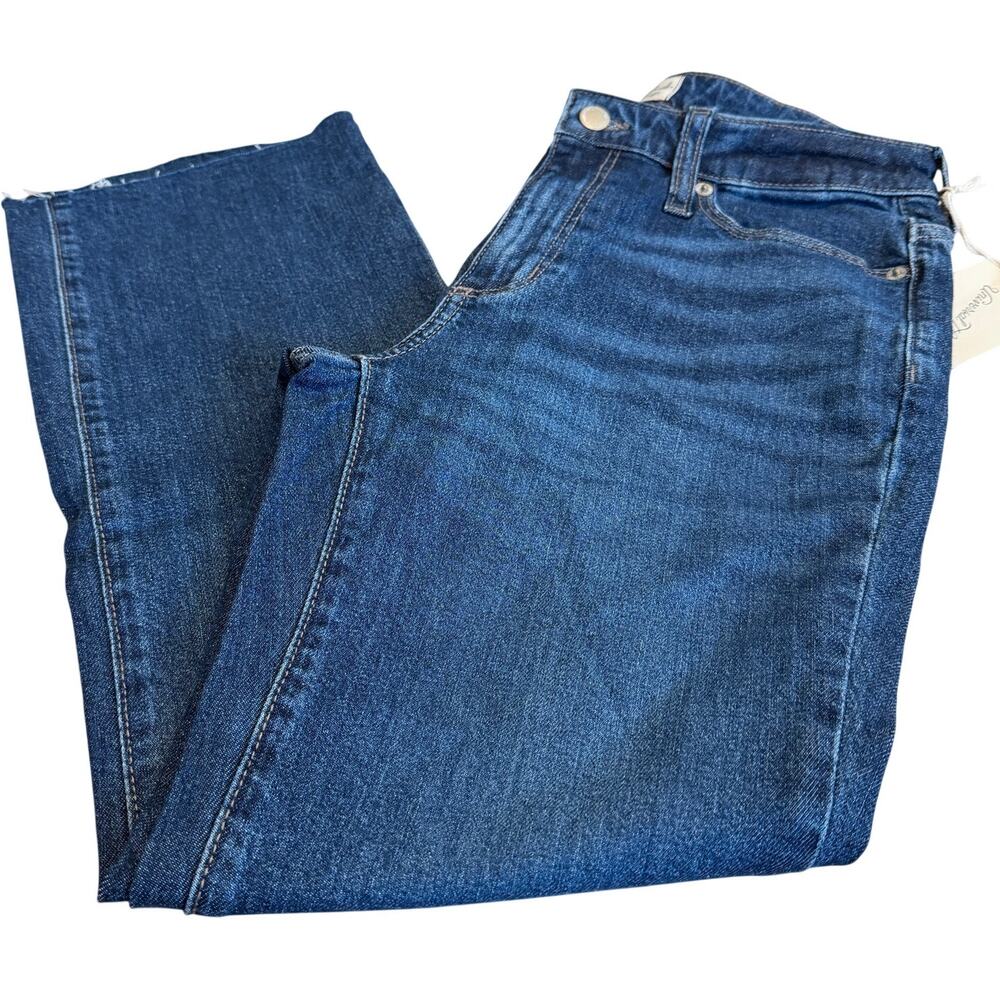 Universal Thread Women's Dark Wash High-Rise Cropped Jeans - Size 2 - NWT - Picture 12 of 12